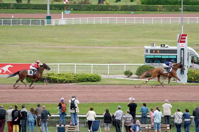 Photo d'arrivée de la course pmu PRIX DE L'ASSOCIATION NATIONALE DES TURFISTES à ENGHIEN le Mardi 13 août 2019