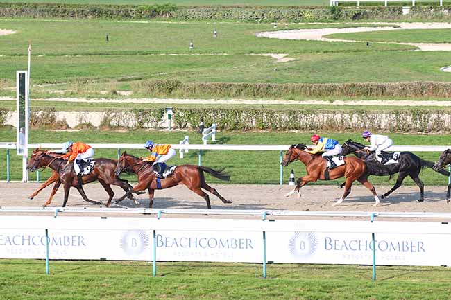 Photo d'arrivée de la course pmu PRIX DE VILLERVILLE à DEAUVILLE le Mardi 27 août 2019
