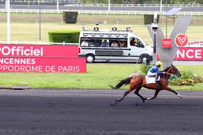 Photo d'arrivée de la course pmu PRIX CAMILLE LEPECQ à PARIS-VINCENNES le Mercredi 28 août 2019