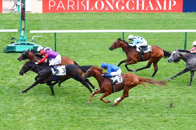 Photo d'arrivée de la course pmu PRIX DU MOULIN DE LONGCHAMP à LONGCHAMP le Dimanche 8 septembre 2019