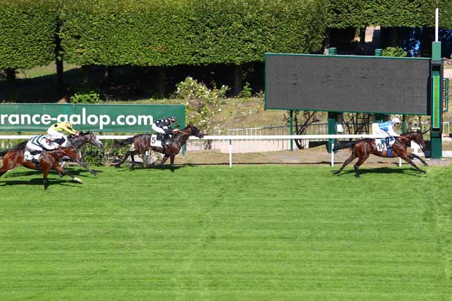 Photo d'arrivée de la course pmu PRIX KENDOR à SAINT-CLOUD le Vendredi 13 septembre 2019