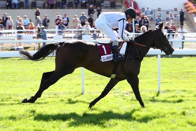 Photo d'arrivée de la course pmu PRIX GRAND CROC à CLAIREFONTAINE le Mercredi 18 septembre 2019