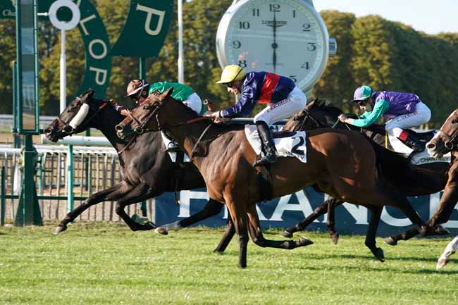 Photo d'arrivée de la course pmu PRIX DE CHAUMONT à CHANTILLY le Vendredi 20 septembre 2019