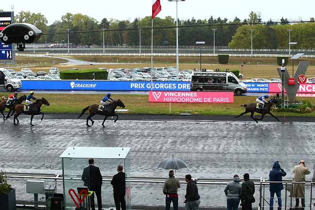 Photo d'arrivée de la course pmu PRIX GEORGES DREUX à PARIS-VINCENNES le Dimanche 22 septembre 2019