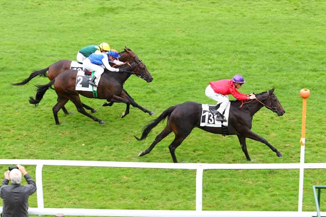 Photo d'arrivée de la course pmu PRIX DU LONG ROCHER à FONTAINEBLEAU le Mardi 24 septembre 2019