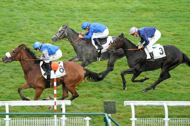 Photo d'arrivée de la course pmu PRIX FLYING DUTCHMAN à MAISONS-LAFFITTE le Mardi 1 octobre 2019