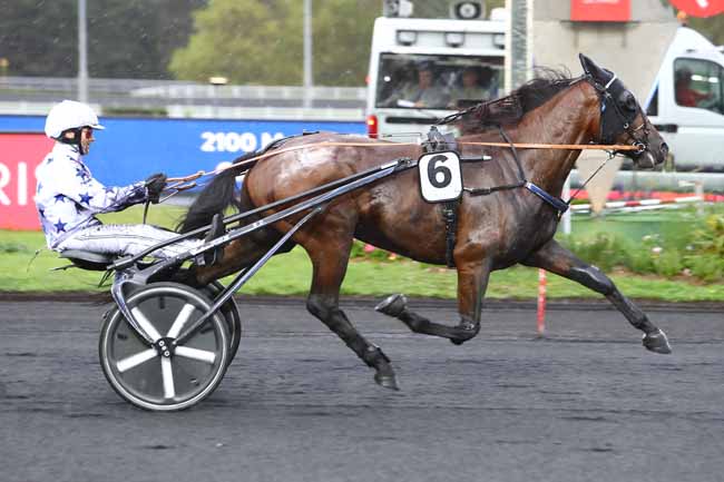 Photo d'arrivée de la course pmu PRIX KURSE à PARIS-VINCENNES le Mardi 1 octobre 2019