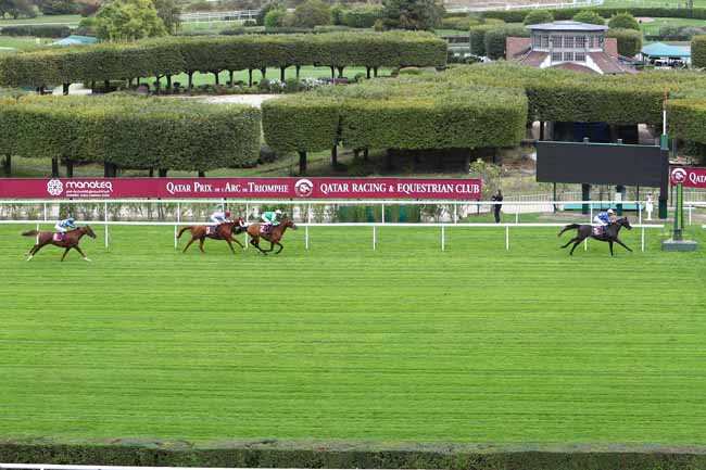 Photo d'arrivée de la course pmu QATAR ARABIAN TROPHY DES POULAINS à SAINT-CLOUD le Vendredi 4 octobre 2019