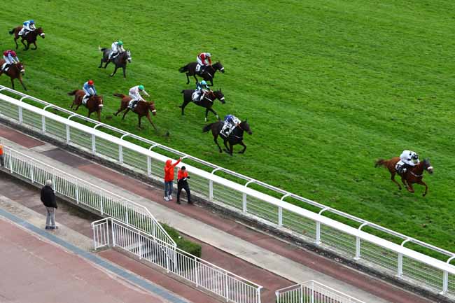 Photo d'arrivée de la course pmu PRIX CAP à AUTEUIL le Jeudi 24 octobre 2019
