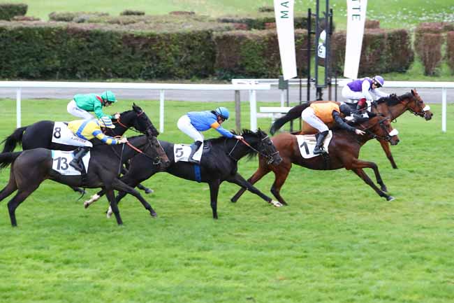 Photo d'arrivée de la course pmu PRIX DU PARC DE MAISONS-LAFFITTE à MAISONS-LAFFITTE le Mardi 29 octobre 2019