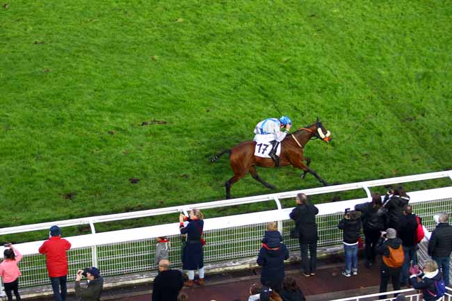 Photo d'arrivée de la course pmu PRIX MONDEVILLE à AUTEUIL le Dimanche 3 novembre 2019