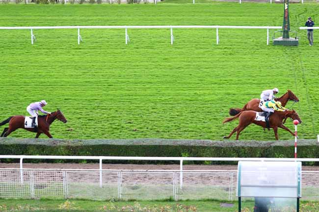 Photo d'arrivée de la course pmu PRIX UN KOPECK à SAINT-CLOUD le Mardi 5 novembre 2019
