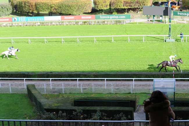 Photo d'arrivée de la course pmu PRIX BARON HENRY DE MONTESQUIEU à SAINT-CLOUD le Samedi 9 novembre 2019