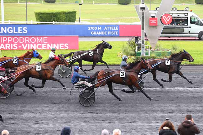 Photo d'arrivée de la course pmu PRIX D'ANGLES à PARIS-VINCENNES le Lundi 18 novembre 2019