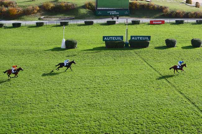 Photo d'arrivée de la course pmu PRIX BERNARD DE DUFAU à AUTEUIL le Mercredi 20 novembre 2019