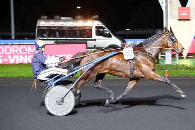Photo d'arrivée de la course pmu PRIX ARIETIS à PARIS-VINCENNES le Vendredi 22 novembre 2019