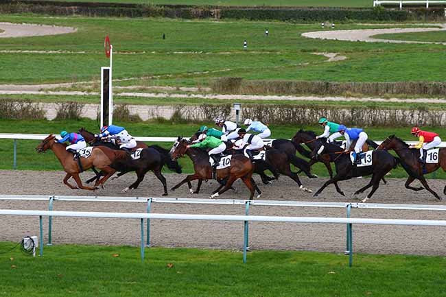 Photo d'arrivée de la course pmu PRIX DU PAYS DE BRAY à DEAUVILLE le Mardi 26 novembre 2019