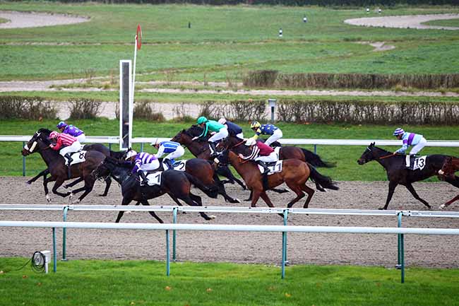 Photo d'arrivée de la course pmu PRIX LYPHARD à DEAUVILLE le Jeudi 28 novembre 2019