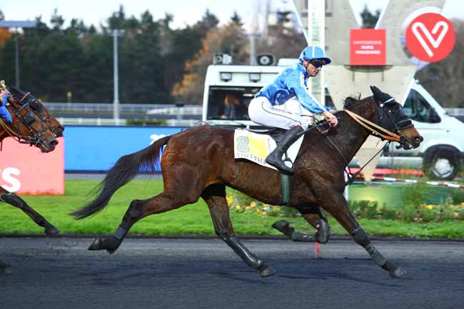 Photo d'arrivée de la course pmu PRIX PAUL BUQUET à PARIS-VINCENNES le Jeudi 28 novembre 2019