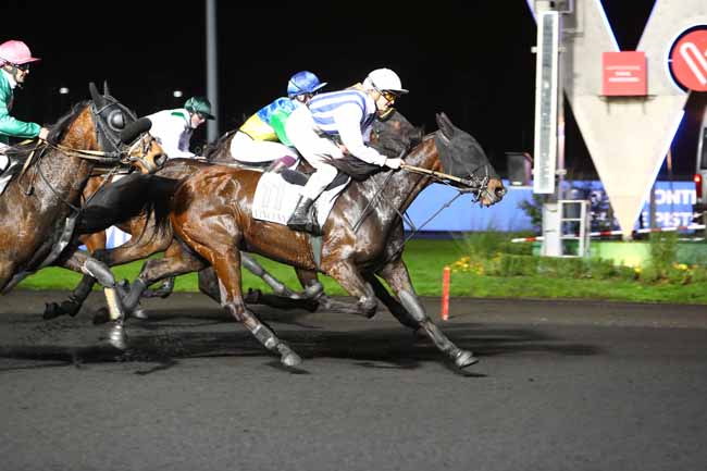 Photo d'arrivée de la course pmu PRIX EDNA à PARIS-VINCENNES le Vendredi 6 décembre 2019