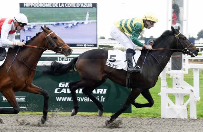 Photo d'arrivée de la course pmu PRIX CHERET à CAGNES-SUR-MER le Mercredi 15 janvier 2020
