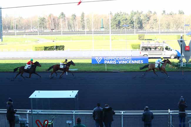 Photo d'arrivée de la course pmu PRIX DE PONTRIEUX à PARIS-VINCENNES le Lundi 20 janvier 2020