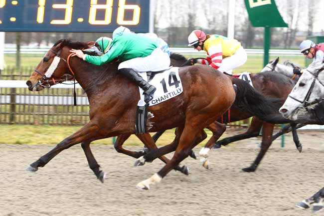 Photo d'arrivée de la course pmu PRIX DE LA MARE DES SOTS à CHANTILLY le Jeudi 30 janvier 2020