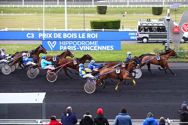Photo d'arrivée de la course pmu PRIX DE BOIS-LE-ROI à PARIS-VINCENNES le Jeudi 13 février 2020