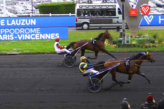 Photo d'arrivée de la course pmu PRIX DE LAUZUN à PARIS-VINCENNES le Dimanche 23 février 2020