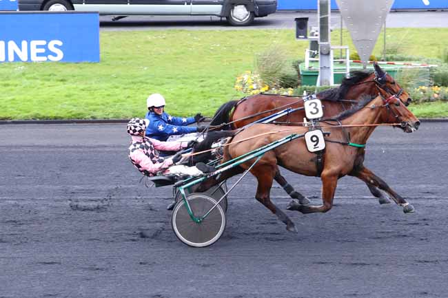 Photo d'arrivée de la course pmu PRIX DE GUER-COETQUIDAN à PARIS-VINCENNES le Samedi 29 février 2020