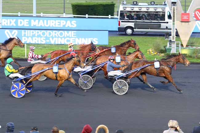 Photo d'arrivée de la course pmu PRIX DE MAUREPAS à PARIS-VINCENNES le Samedi 29 février 2020