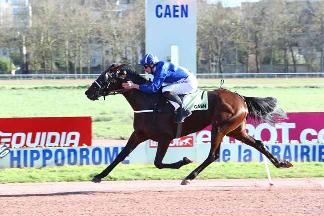 Photo d'arrivée de la course pmu PRIX DE GACE à CAEN le Lundi 2 mars 2020