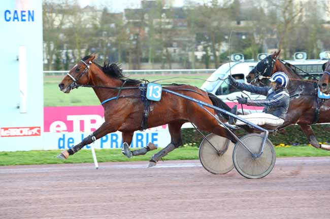 Photo d'arrivée de la course pmu PRIX DE NONANT-LE-PIN à CAEN le Lundi 2 mars 2020