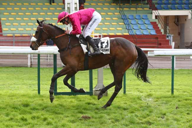 Photo d'arrivée de la course pmu PRIX STRADA à COMPIEGNE le Lundi 2 mars 2020