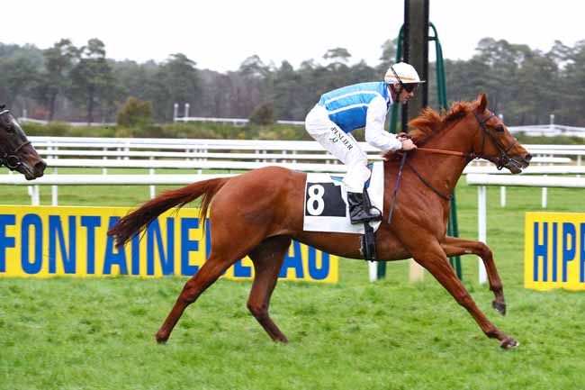 Photo d'arrivée de la course pmu PRIX BILOE JOAILLERIE MONTE-CARLO à FONTAINEBLEAU le Jeudi 5 mars 2020