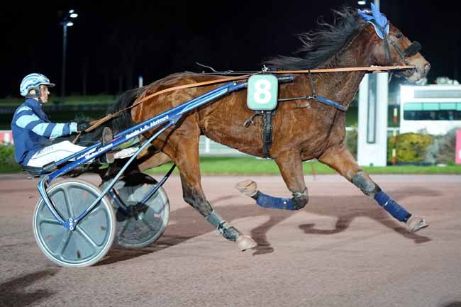 Photo d'arrivée de la course pmu PRIX DE L'ALENE D'OR à ENGHIEN le Mardi 10 mars 2020