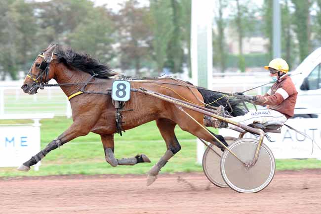 Photo d'arrivée de la course pmu PRIX DE MARCENAT à VICHY le Lundi 11 mai 2020