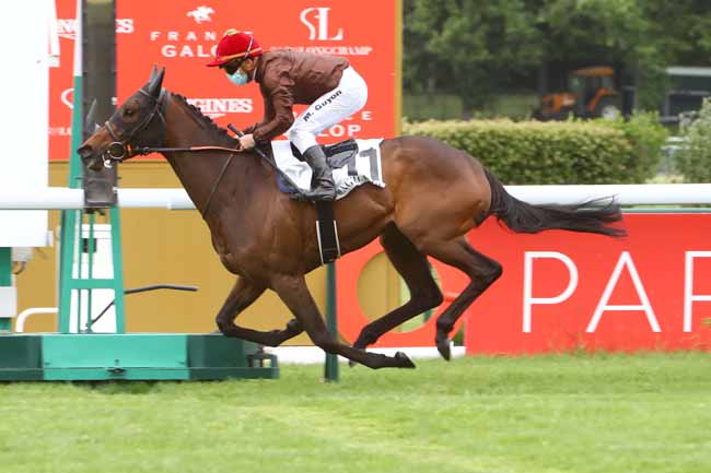 Photo d'arrivée de la course pmu PRIX DE FLEURUS à LONGCHAMP le Lundi 11 mai 2020