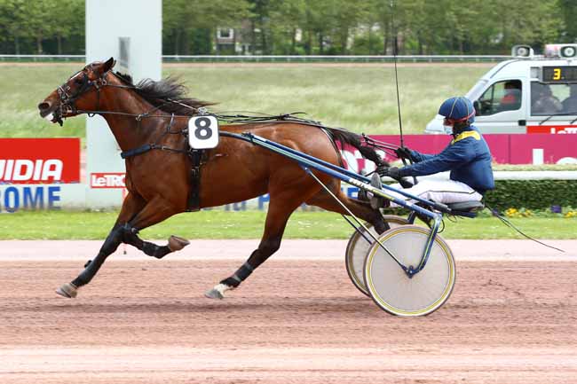 Photo d'arrivée de la course pmu PRIX DE CAMBREMER (GR B) à CAEN le Mercredi 13 mai 2020