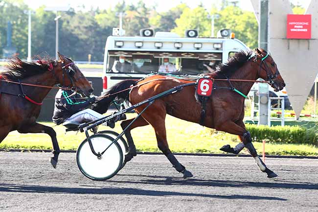 Photo d'arrivée de la course pmu PRIX IAPETUS à PARIS-VINCENNES le Mardi 19 mai 2020