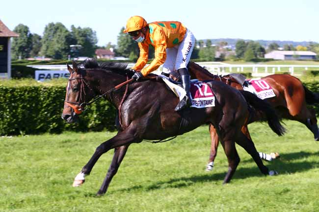Photo d'arrivée de la course pmu PRIX DU VIVARAIS à CLAIREFONTAINE le Samedi 30 mai 2020