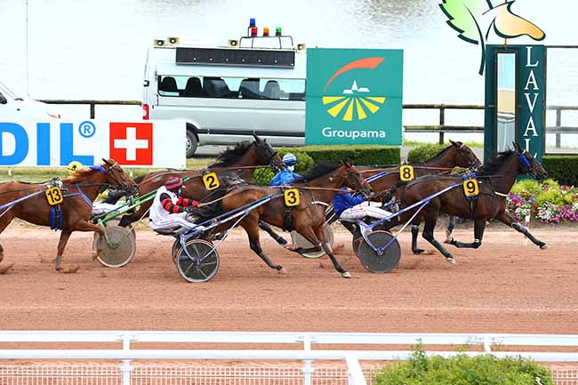 Photo d'arrivée de la course pmu PRIX DU QUERCY à LAVAL le Samedi 6 juin 2020