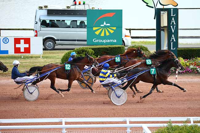 Photo d'arrivée de la course pmu PRIX DE CONCARNEAU à LAVAL le Samedi 6 juin 2020