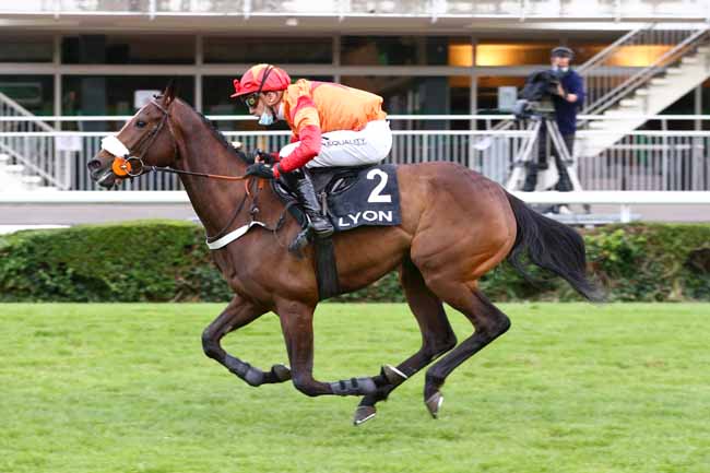 Photo d'arrivée de la course pmu PRIX PAUL VALERIEN PERRIN à LYON-PARILLY le Samedi 6 juin 2020