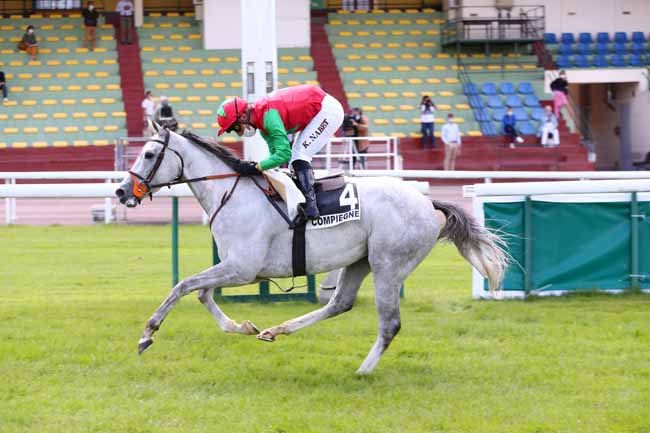 Photo d'arrivée de la course pmu PRIX JAMES HENNESSY à COMPIEGNE le Dimanche 7 juin 2020