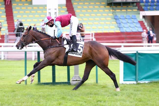 Photo d'arrivée de la course pmu PRIX HYPOTHESE à COMPIEGNE le Dimanche 7 juin 2020