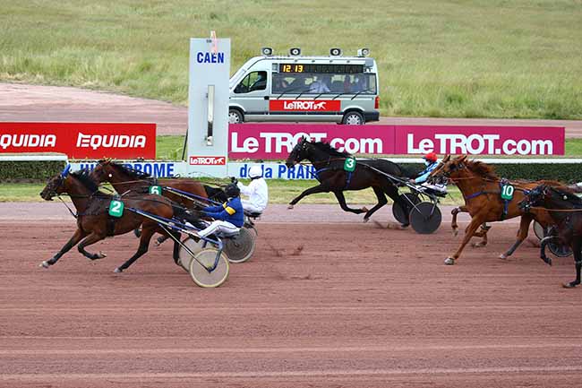 Photo d'arrivée de la course pmu PRIX DE BARBEVILLE à CAEN le Lundi 8 juin 2020