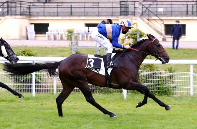 Photo d'arrivée de la course pmu PRIX DU MORTIER D'OR à DIEPPE le Lundi 8 juin 2020