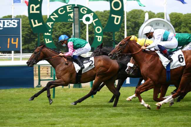 Photo d'arrivée de la course pmu PRIX DE GUICHE à CHANTILLY le Mercredi 10 juin 2020