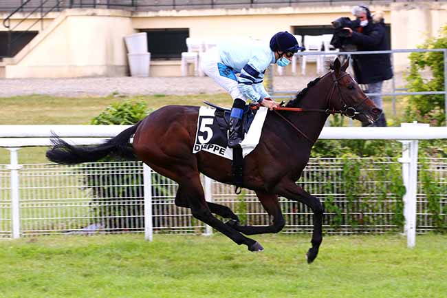 Photo d'arrivée de la course pmu PRIX ETIENNE RIMBERT à DIEPPE le Mardi 16 juin 2020